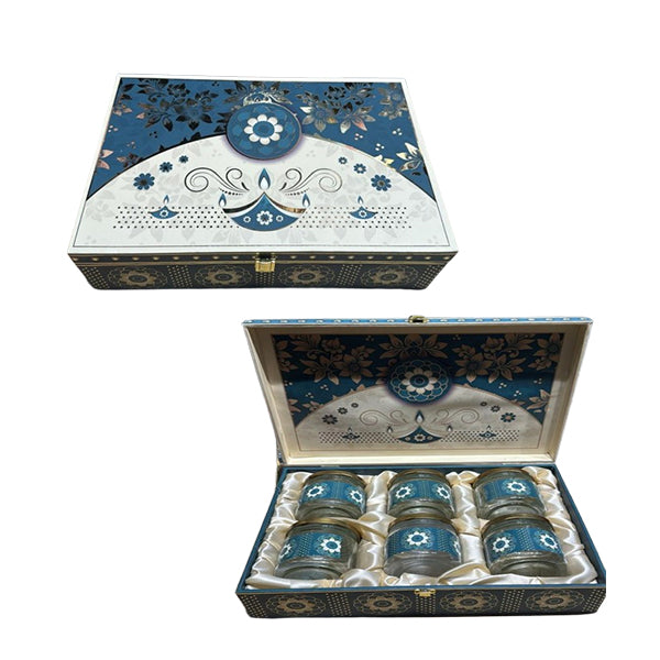 6 IN 1 Jar Dry Fruits Gift Box
