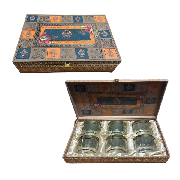 6 IN 1 Jar Dry Fruits Gift Box