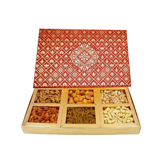6 IN 1 Dry Fruits Gift Box