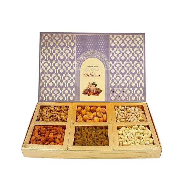 6 IN 1 Dry Fruits Gift Box