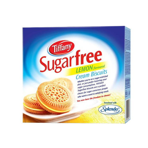 Tiffany Sugar Free Lemon Cream Sandwich Biscuits,162g