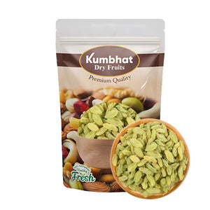 Premium Green Raisins Without Seeds